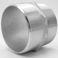 Barrel Nipple With Hexagon / type 340, 2 1/2", stainless steel