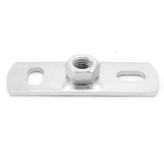 Base Plate With Nut Galvanized