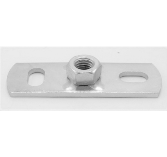 Base Plate With Nut Galvanized