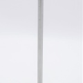 All-stainless steel bimetal thermometer with immersion shaft in well