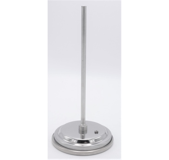 All-stainless steel bimetal thermometer with immersion shaft in well