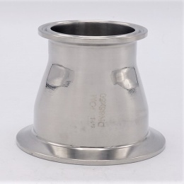 Reduction excentric, clamp | DN65/50