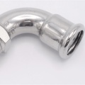 Elbow 90°, Press Fittings, F/external thread 18 mm_1/2"