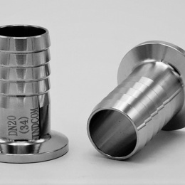 Clamp Hose Adapter DN20, CLAMP collar 34 mm