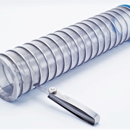 Filtration slotted sieve 0,8 mm for wort filter DN65