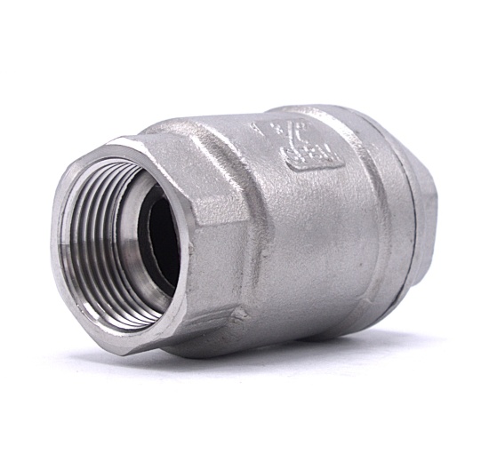Stainless steel check valve, threaded 3/4”