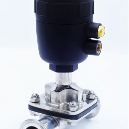 Pneumatically Operated Diaphragm Valve, CLAMP Connection DN32