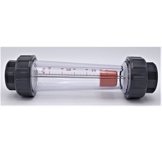 Rotameter (flowmeter) Plastic female thread 1 1/2"