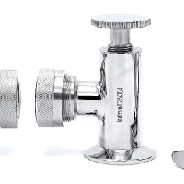 Level Gauge Clamp Connection, upper and bottom part