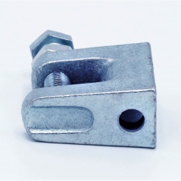beam clamp for fixing M8 threaded rods to steel profiles