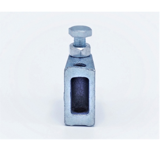 beam clamp for fixing M8 threaded rods to steel profiles