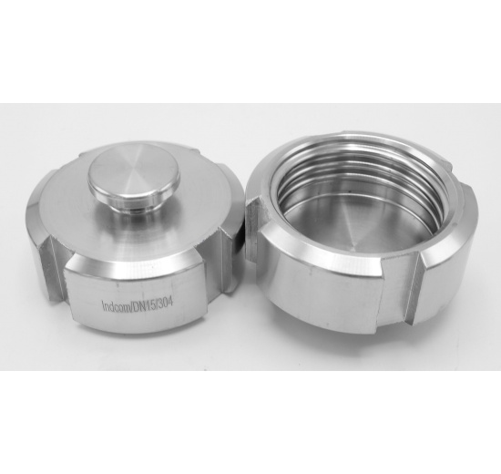Blank Nut Standard DIN 11850 and DIN 11851 | DN15