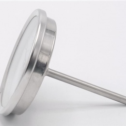 Bimetal thermometer all-stainless steel