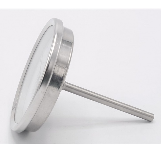 Bimetal thermometer all-stainless steel