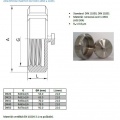 Blank Blind Nut according to the standard DIN 11850 and DIN 11851