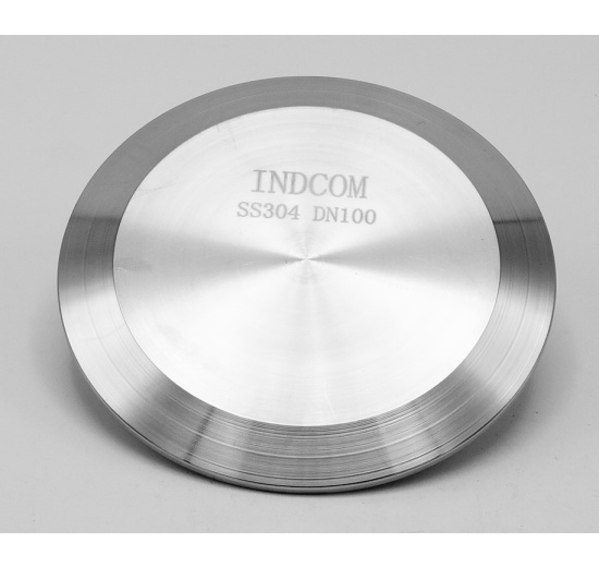 Blinding Cap for CLAMP Joint DN100, stainless steel