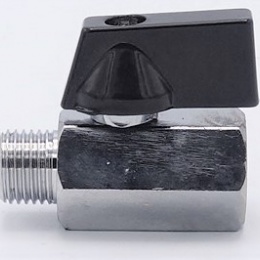 Brass ball valve MINI with reduced flow, one-piece, threaded