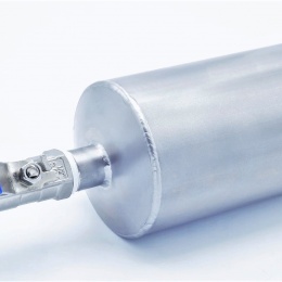 Bubbler airlock for beverage production