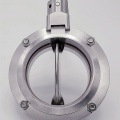 Butterfly Valve stainless steel, Welded, type S-S DN100