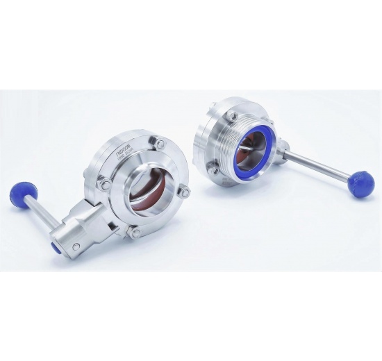 Butterfly valve threaded/welded G-S DN50