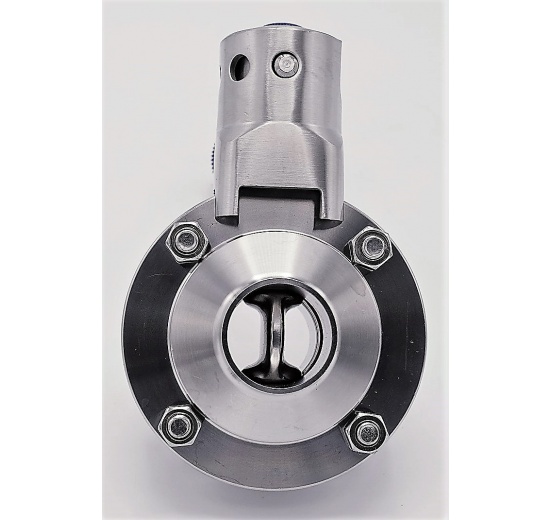 butterfly valve, welded DN25 type S-S