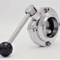 Butterfly Valve, welded, type S-S DN65_180 stainless steel