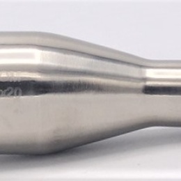 geschweißte Reduzierung, lange, DN 40/20 edelstahl