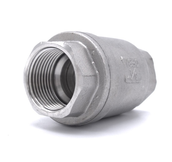 Stainless steel check valve, threaded 3/4”