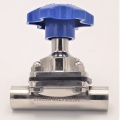 Diaphragm valve, welded S-S, EPDM DN25