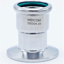 Reduction / CLAMP DIN 32676  28 mm_CLAMP collar 50.5 mm