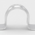 2 Hole Galvanized Pipe Clamp  1”