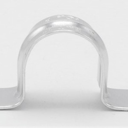 2 Hole Galvanized Pipe Clamp  1”