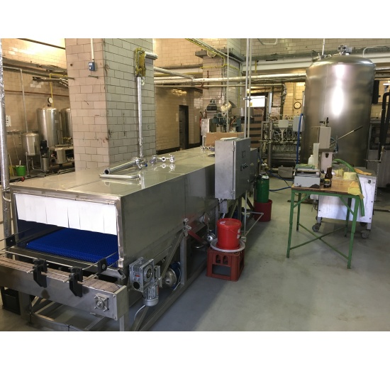 INDCOM Tunnel Pasteurizer for brewery, beverage production