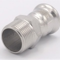 Pressing Reducer Stainless Steel /external thread (threaded adapter) |22 mm_3/4"