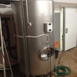 fermentation tank for beverage production (cider, beer, wine...)