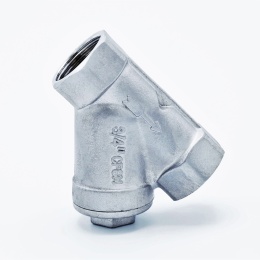 nerezový Y filtr šikmý s jemným sítkem, závitový 3/4”