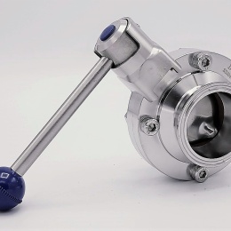 Stainless steel butterfly valves, CLAMP type C-C DN50(K64)