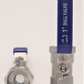 Stainless Steel Ball Valve With Reduced Bore, One-piece, Threaded  1”