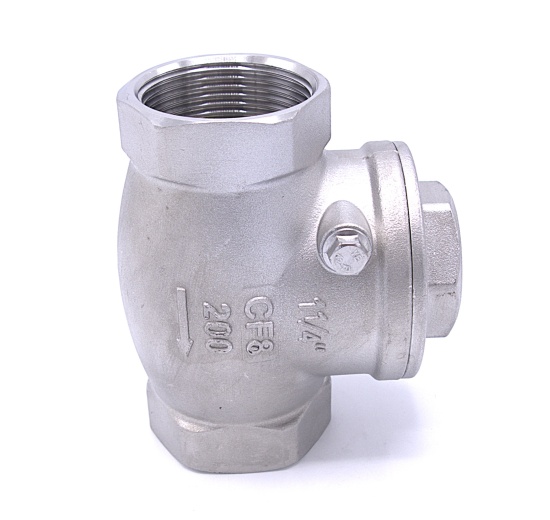 Stainless steel check valve G thread type
