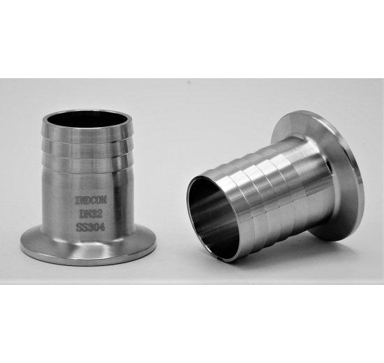 stainless steel Clamp Hose Adapter DN32