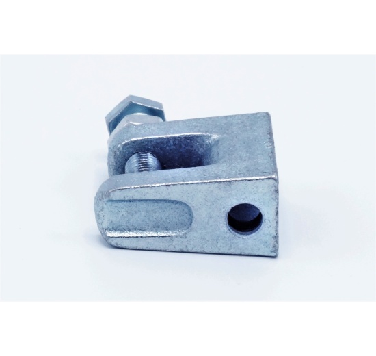 beam clamp for fixing M8 threaded rods to steel profiles