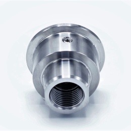 Membrane separator, CLAMP DIN 32676, collar 50.5 mm, internal thread 1/2"