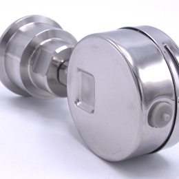 Stainless Steel Pressure Gauge With A Sanitary Diaphragm-CLAMP, Dial 63 mm