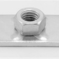Base Plate With Nut Galvanized