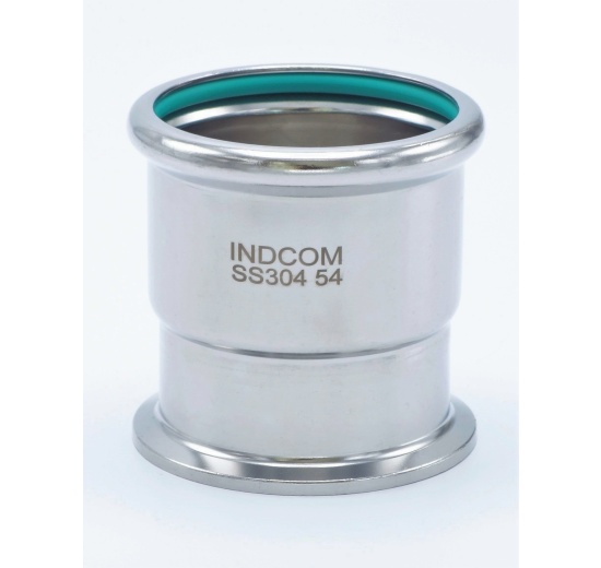 Reduction/CLAMP DIN 32676, 54 mm_CLAMP collar 64 mm