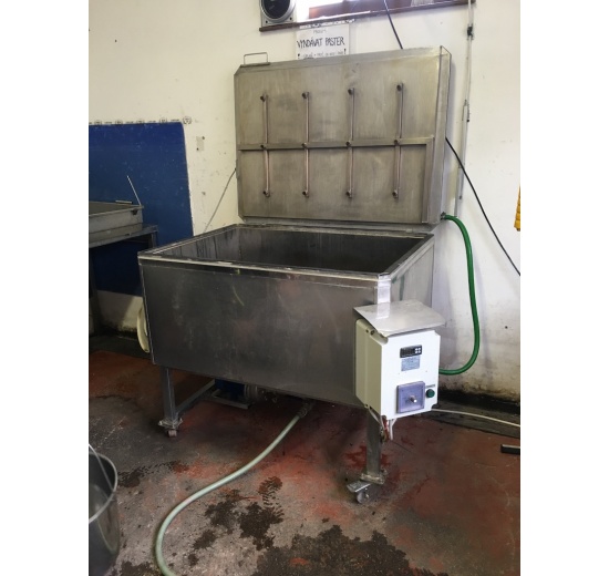 Cabinet Pasteurizer for beverage production, for beer, wine, cider, lemonade, juice