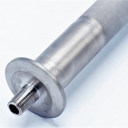 Carbonization element for the beverage industry, porous, sintered stainless steel