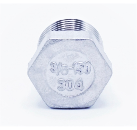 Stainless steel threaded end cap with hexagon type 330 | 3/8"