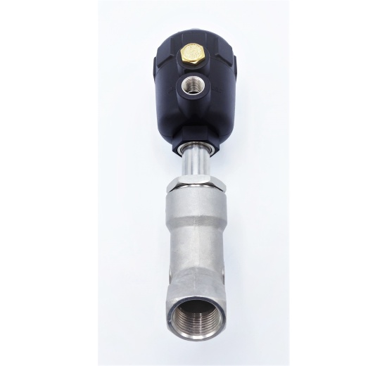 Pneumatically-operated Valves, Angle Seat - 45° G-thread 3/4" Seal PPL