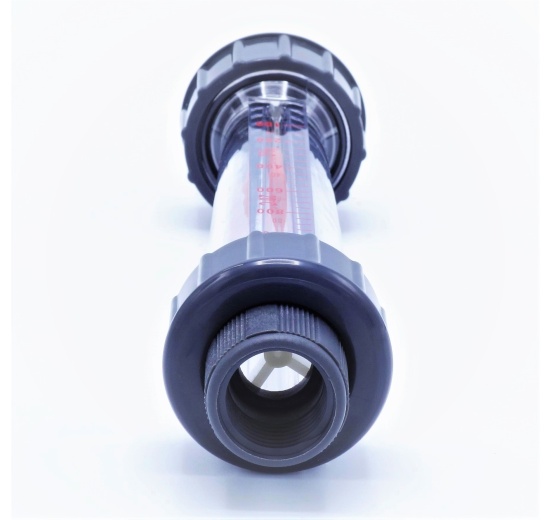 Rotameter (flowmeter) Plastic - Glued Joint 0.1~1 m3/h, female thread BSP 1/2"